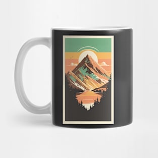 Sunset Mountain Range Mug